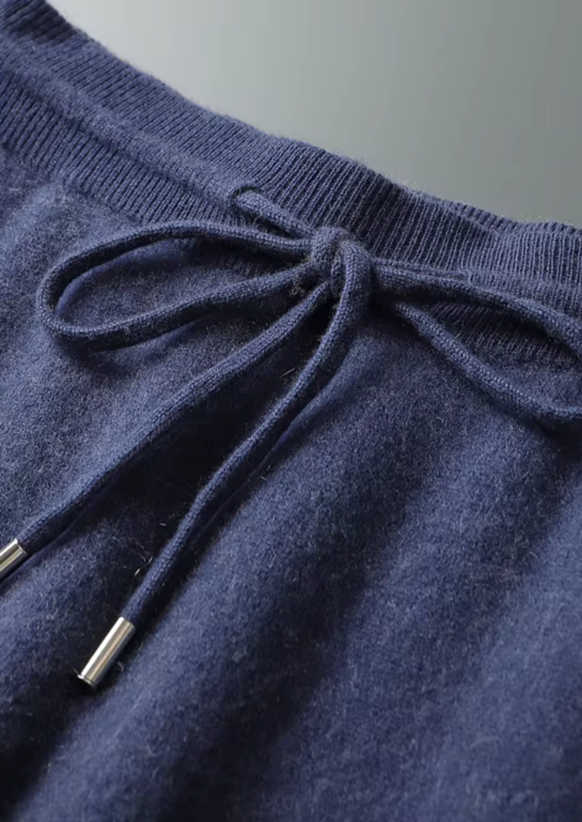 Premium Cashmere Navy Blue Milano Leisure Set | Apuro