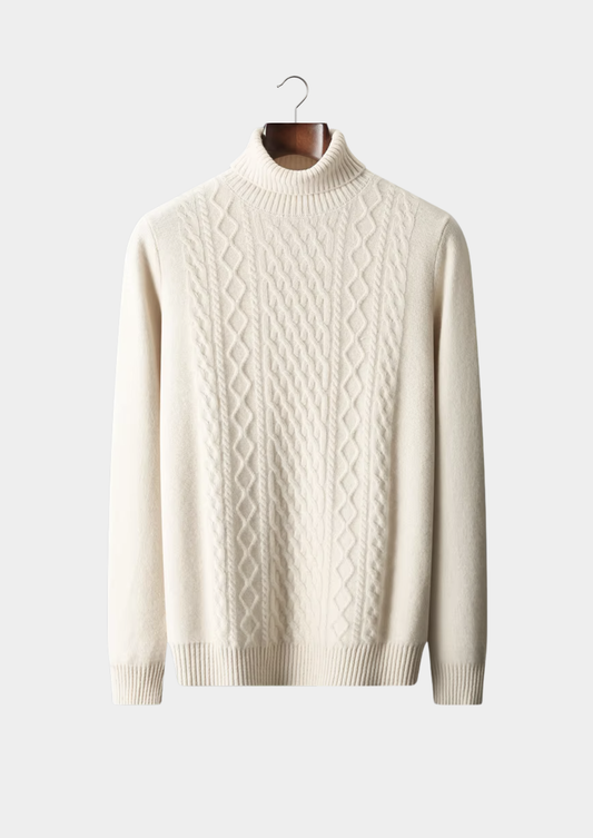 Pure Extra-Fine Merino Wool Wintertime Rollneck | Apuro