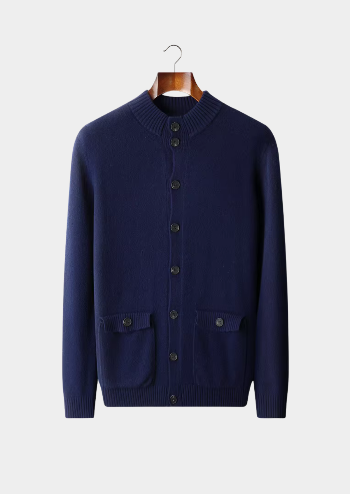 Pure Extra-Fine Merino Wool Button Cardigan | Apuro