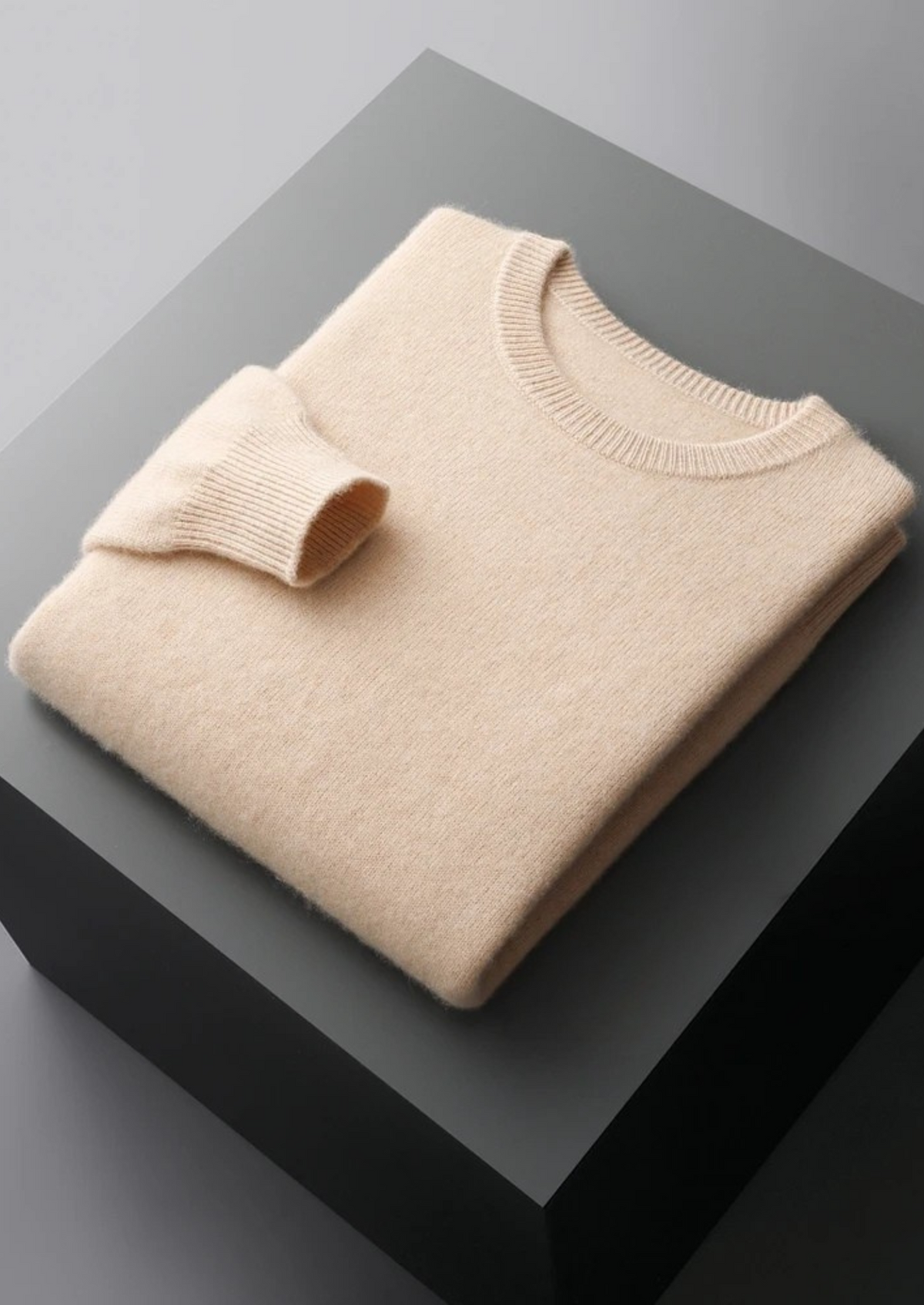 Pure Extra-Fine Merino Wool Classic Crewneck | Apuro