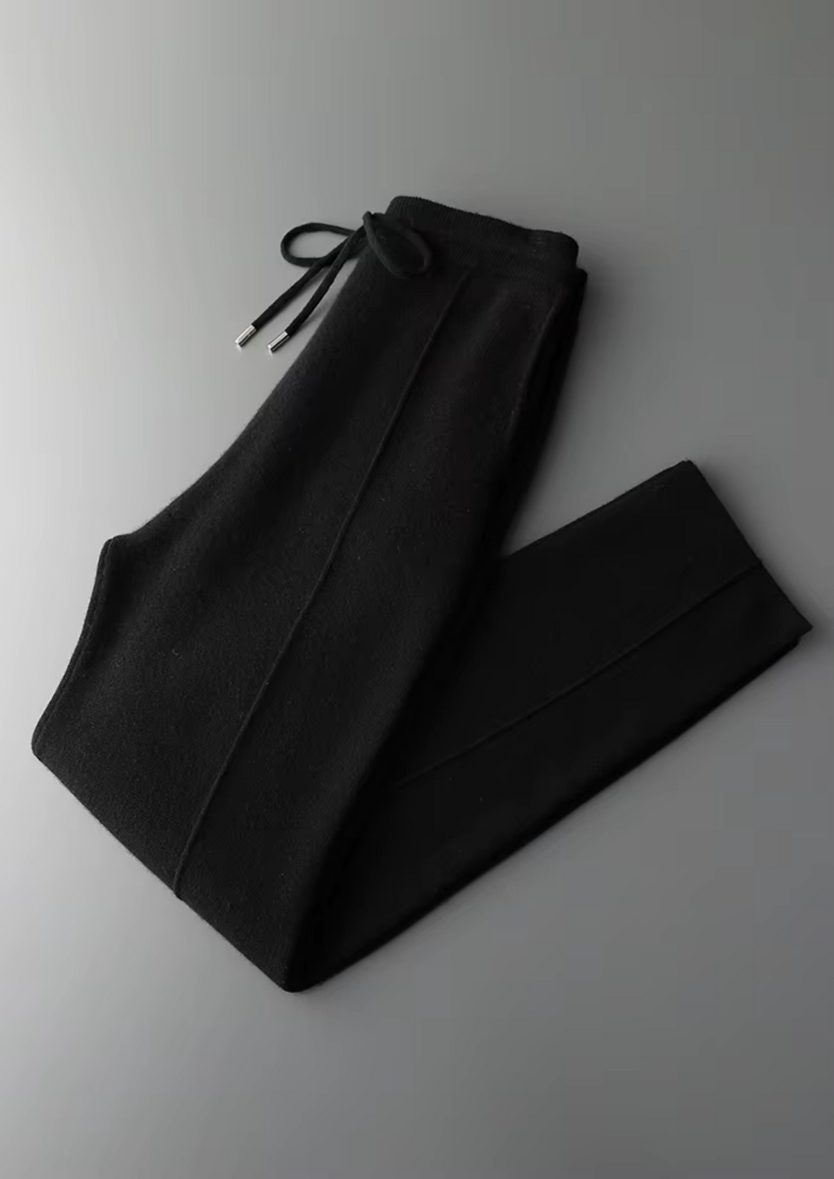 Pure Extra-Fine Merino Wool Black Falconi Set | Apuro