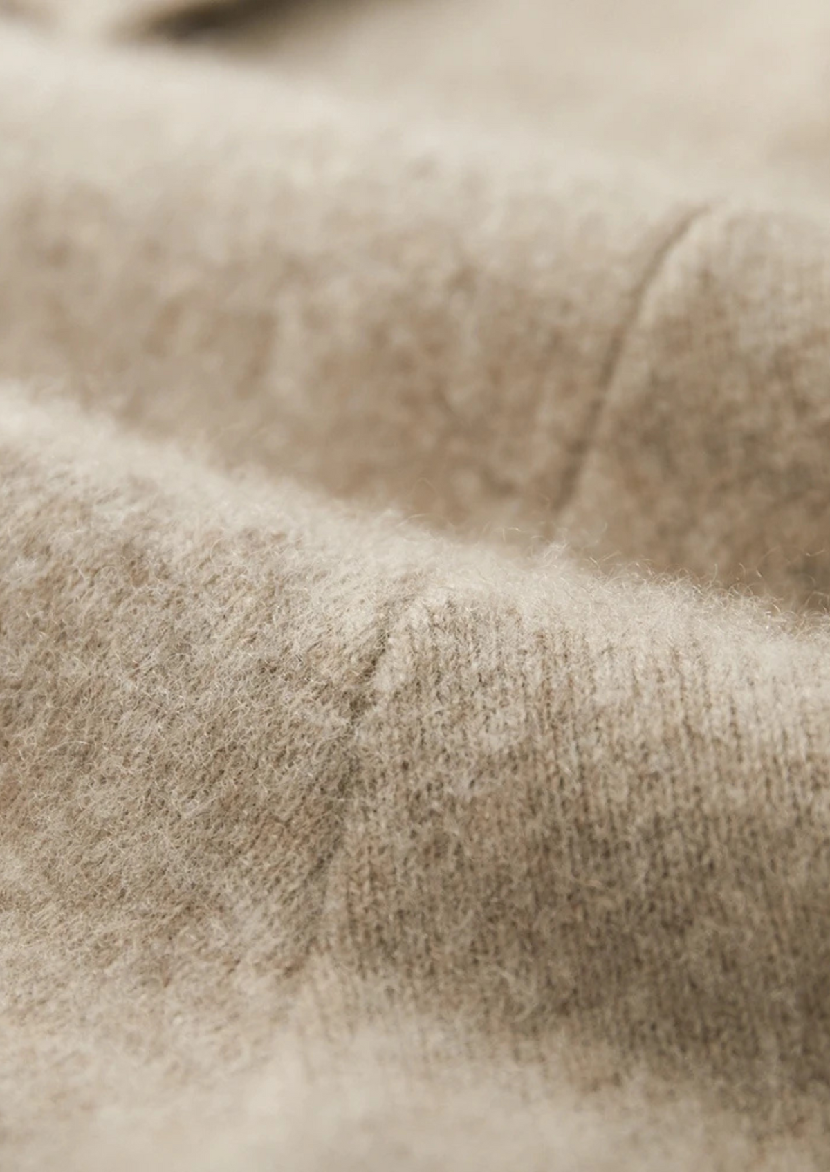 Premium Cashmere Zip Polo Cardigan | Apuro