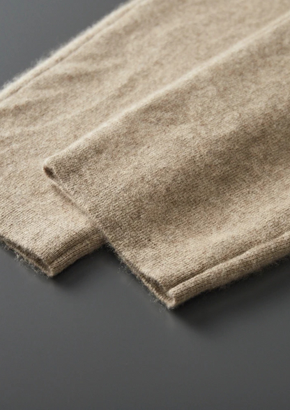 Premium Cashmere Sand Denis Leisure Set | Apuro