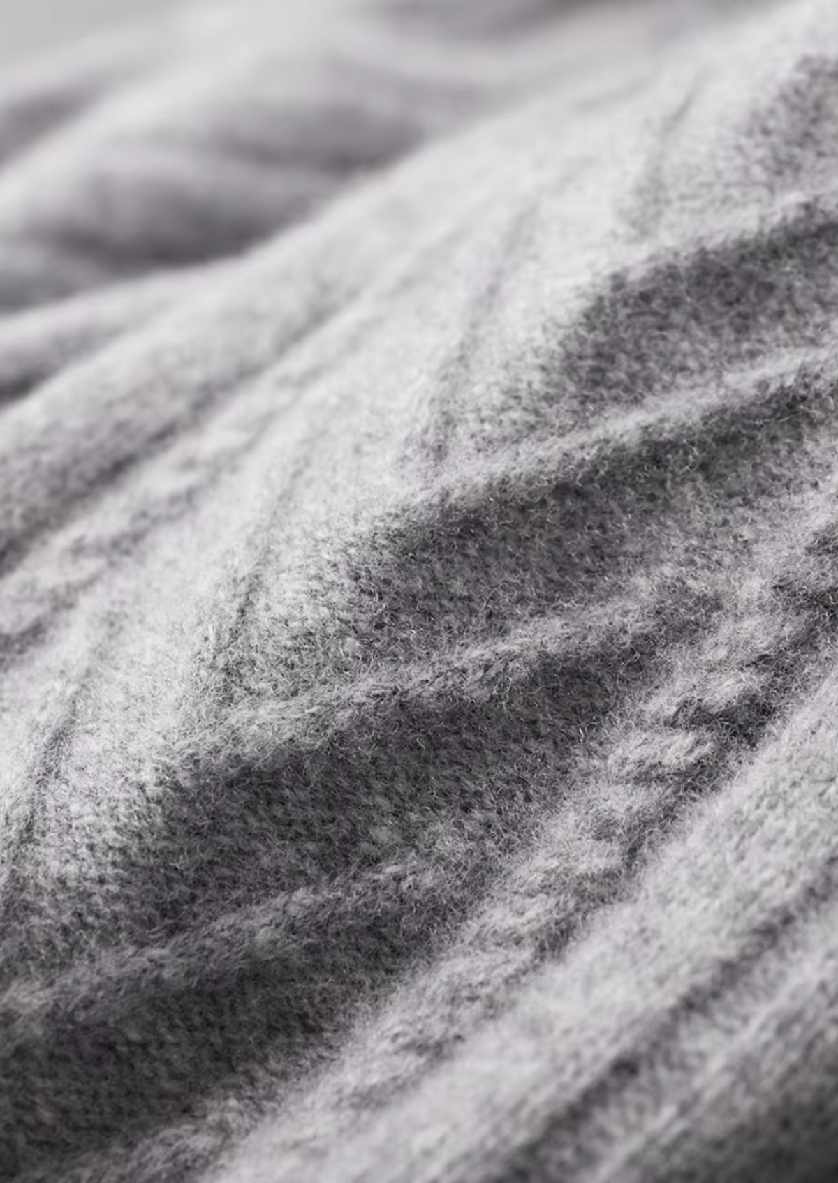 Pure Extra-Fine Merino Wool Patterned Zip Cardigan | Apuro