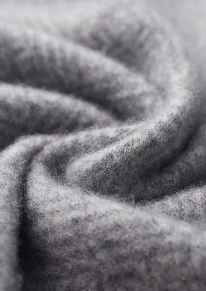 Premium Cashmere Patterned Half-Zip Sweater | Apuro