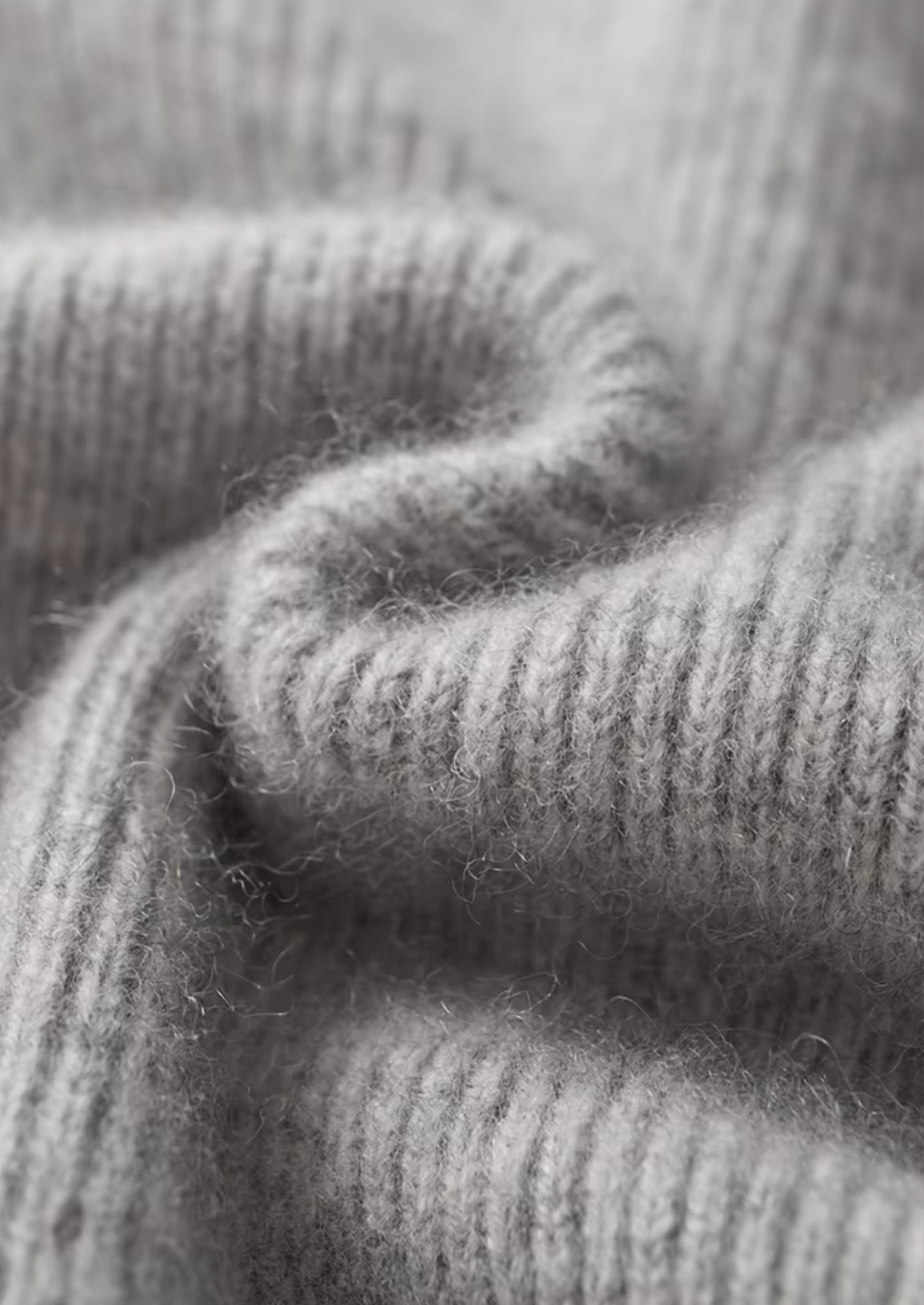 Pure Extra-Fine Merino Wool Ribbed Zip Cardigan | Apuro