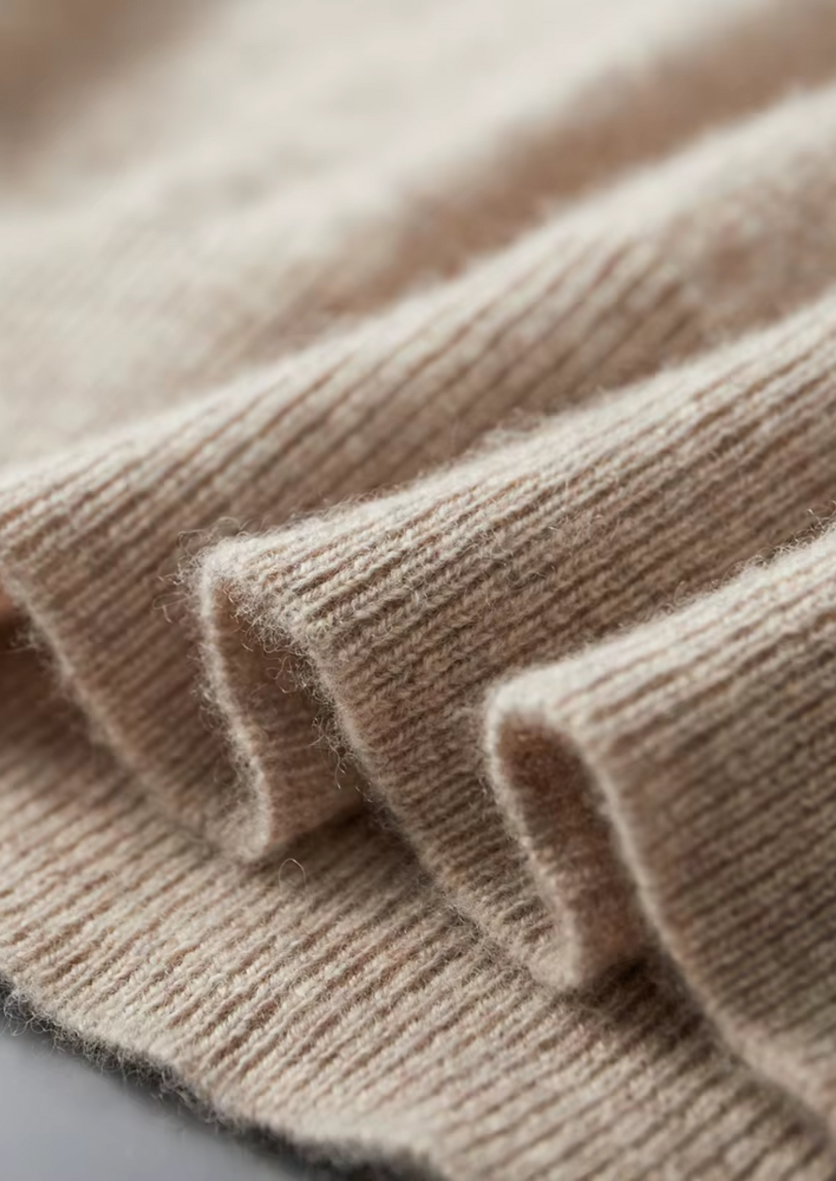 Premium Cashmere Two Tone Button Polo | Apuro
