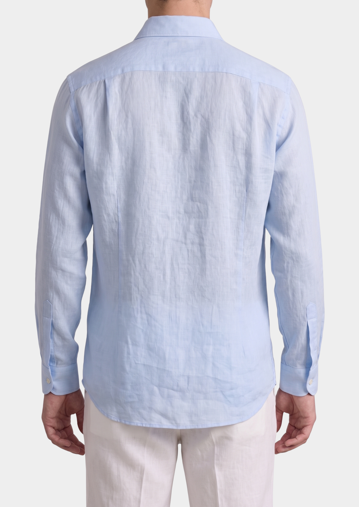Amalfi Coastal Shirt - Light Blue | Apuro