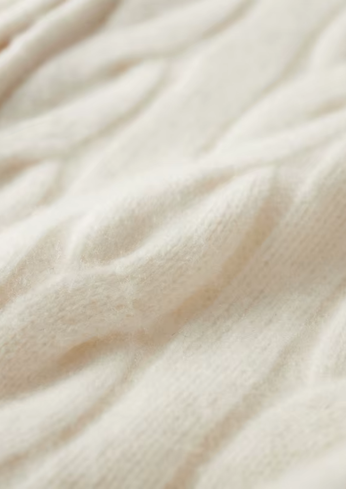 Pure Extra-Fine Merino Wool Dual-Zip Cable Cardigan | Apuro