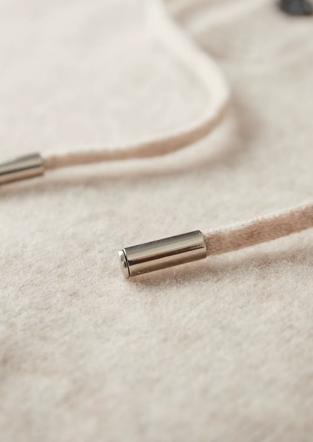 Pure Extra-Fine Merino Wool Button Hoodie | Apuro