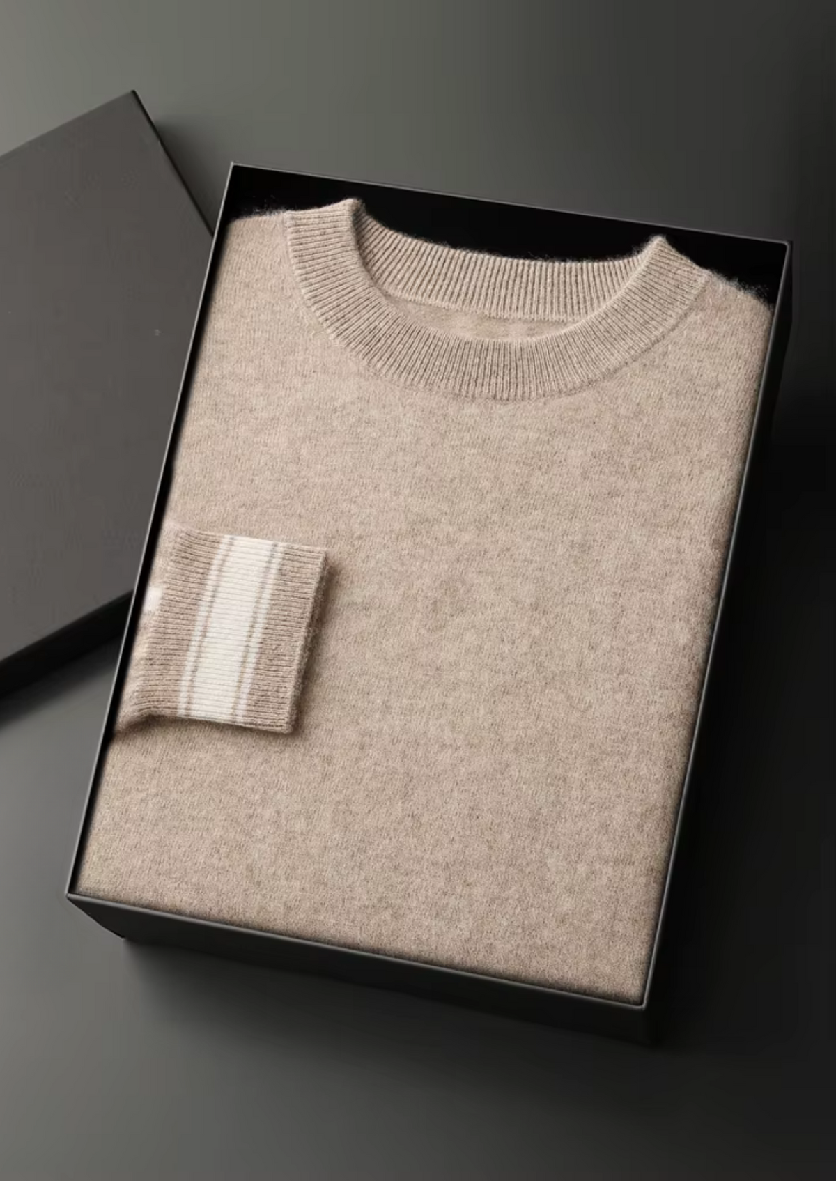 Premium Cashmere Sand Vienna Leisure Set | Apuro
