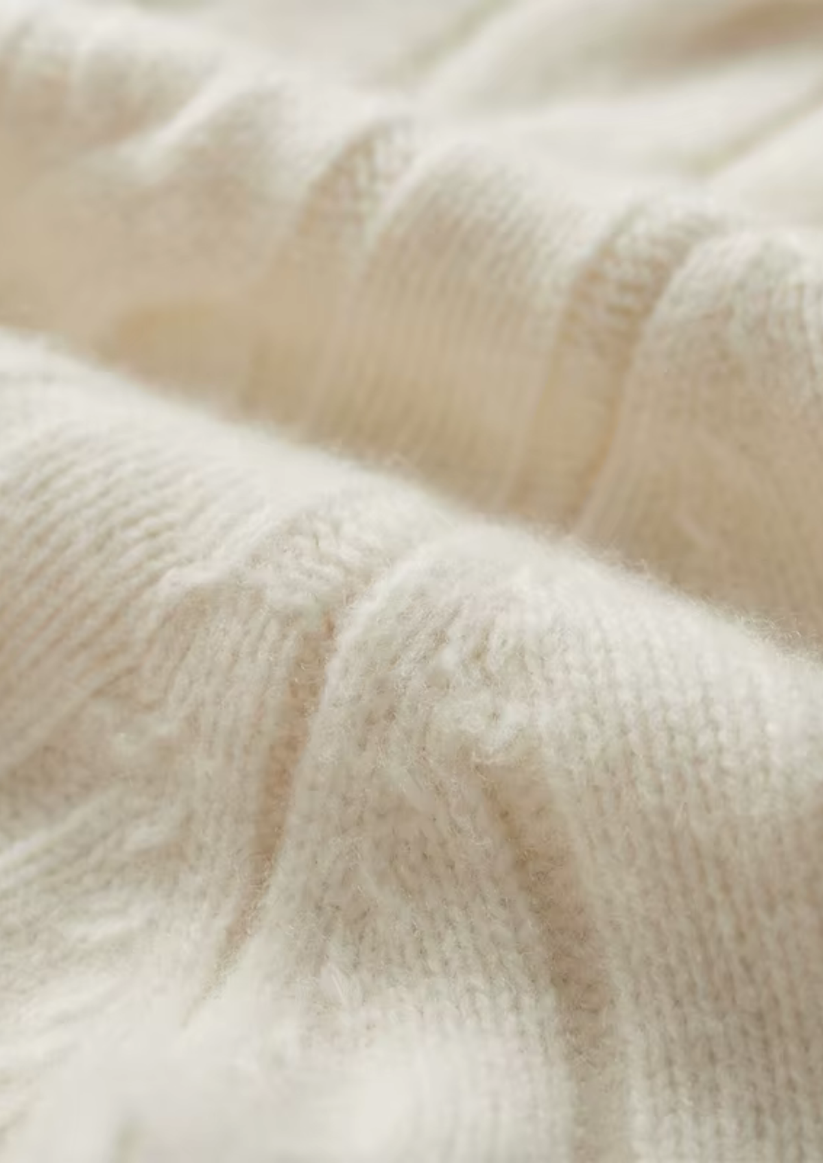 Pure Extra-Fine Merino Wool Dual-Zip Cable Cardigan | Apuro