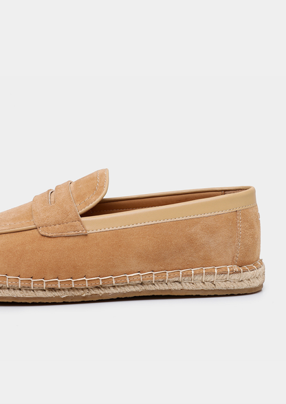 Penny Seaside Espadrilles - Beige | Apuro