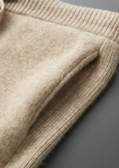 Premium Cashmere Sand Kilian Leisure Set | Apuro