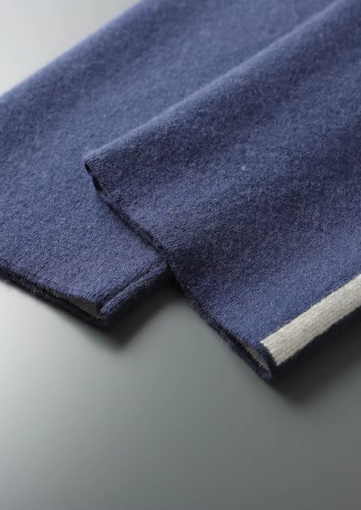 Premium Cashmere Navy Blue Milano Leisure Set | Apuro