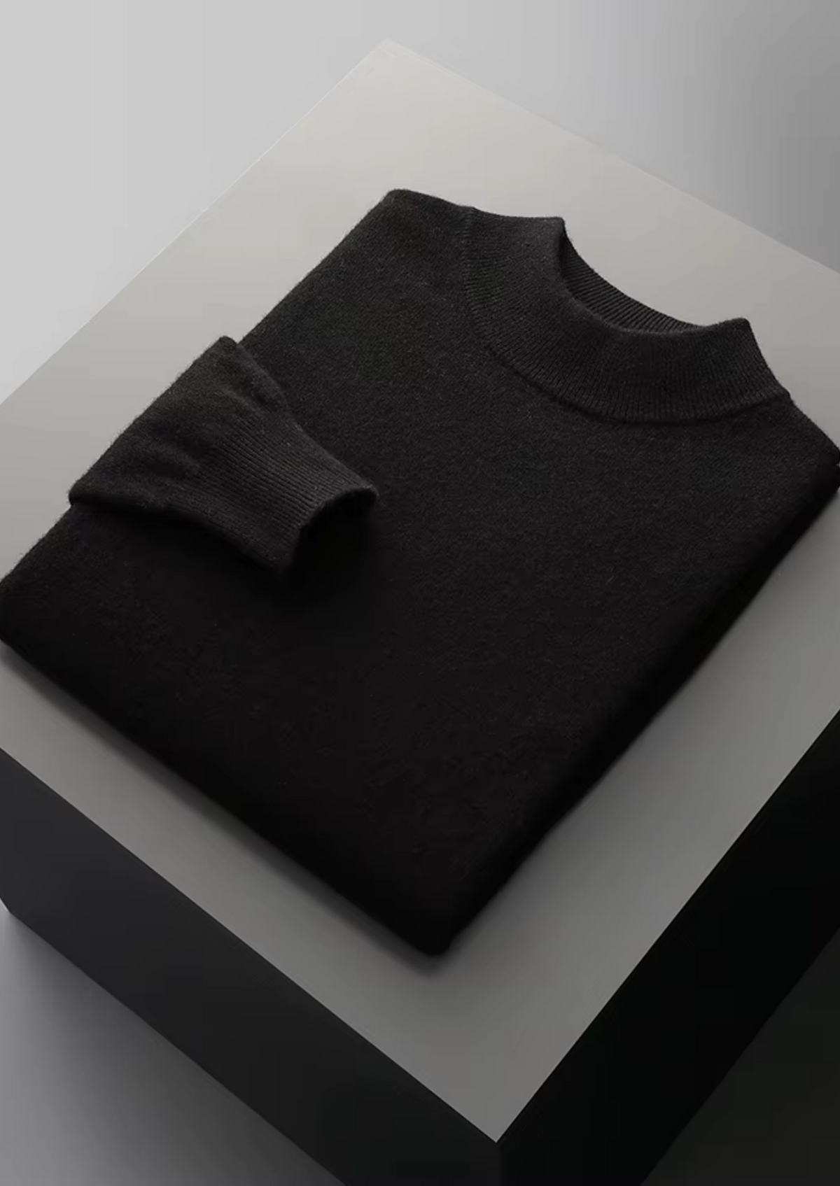 Pure Extra-Fine Merino Wool Classic Mockneck | Apuro