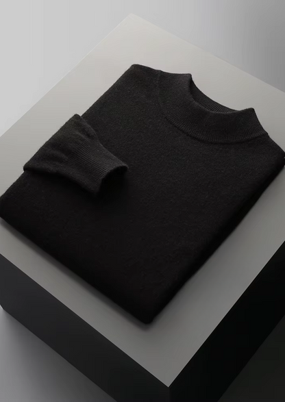 Pure Extra-Fine Merino Wool Classic Mockneck | Apuro
