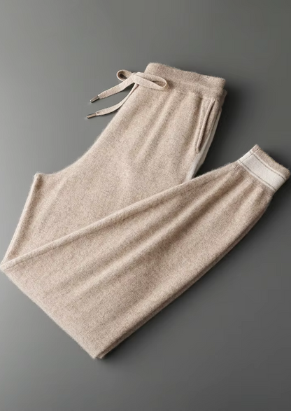 Premium Cashmere Sand Vienna Leisure Set | Apuro
