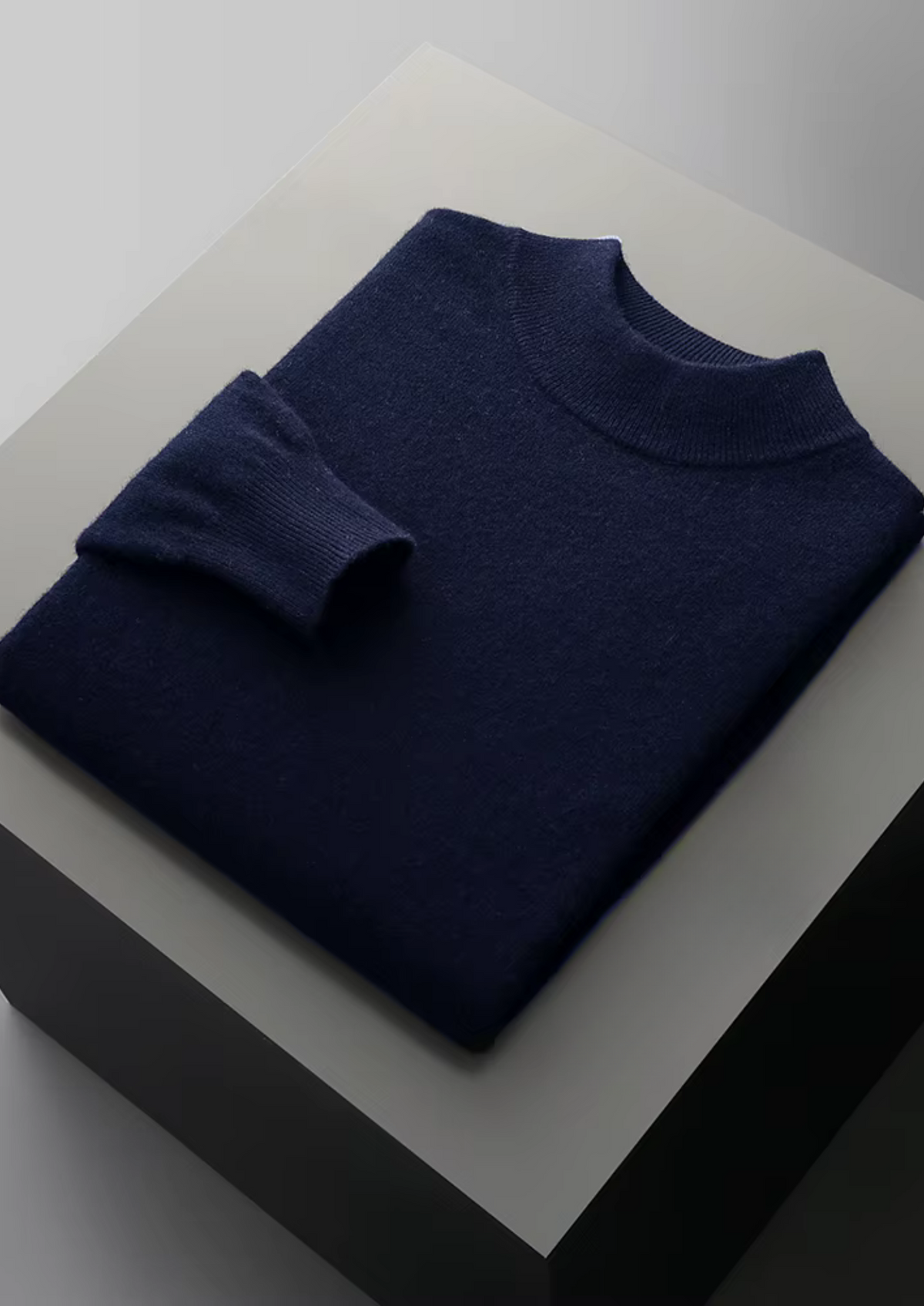 Pure Extra-Fine Merino Wool Classic Mockneck | Apuro