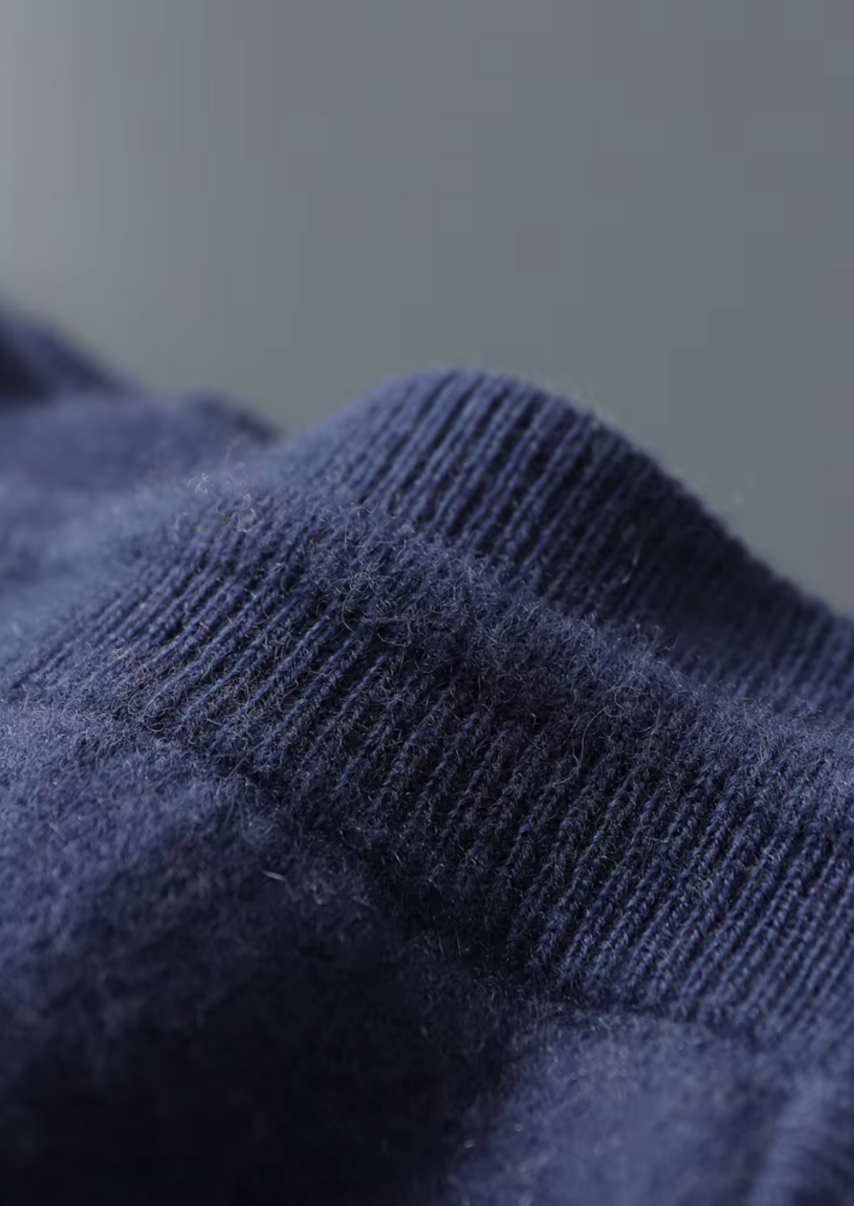 Premium Cashmere Navy Blue Milano Leisure Set | Apuro