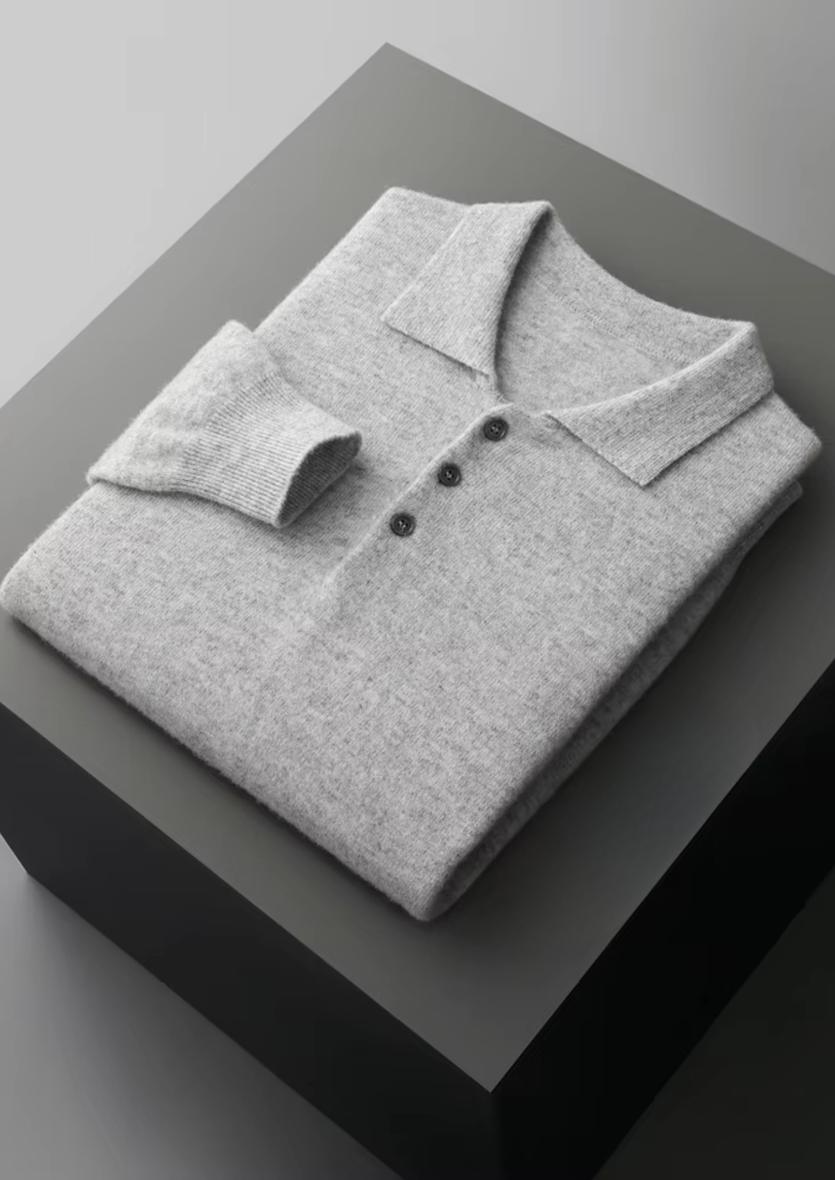 Pure Extra-Fine Merino Wool Classic Sweater Polo | Apuro