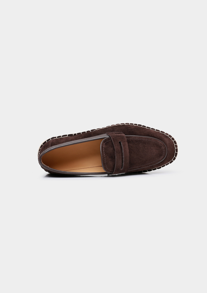 Penny Seaside Espadrilles - Coffee | Apuro