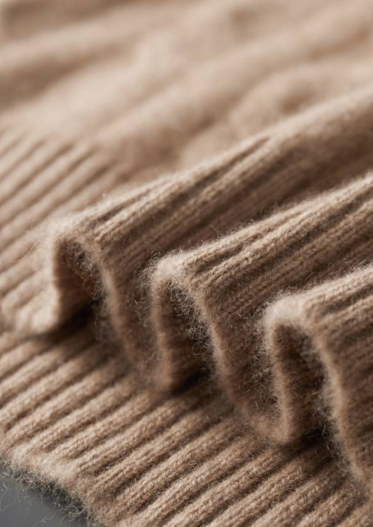 Pure Cashmere Sand Cable Knit Hoodie | Apuro