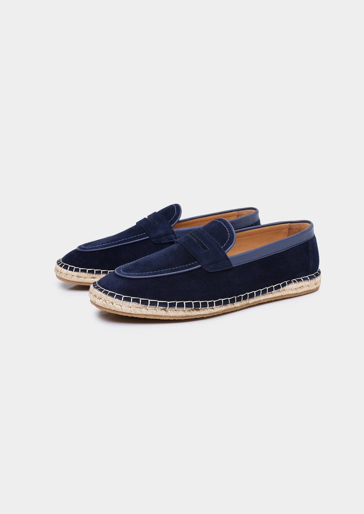 Penny Seaside Espadrilles - Navy Blue | Apuro