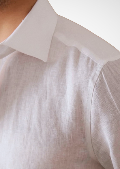 Portofino Coastal Shirt - White | Apuro