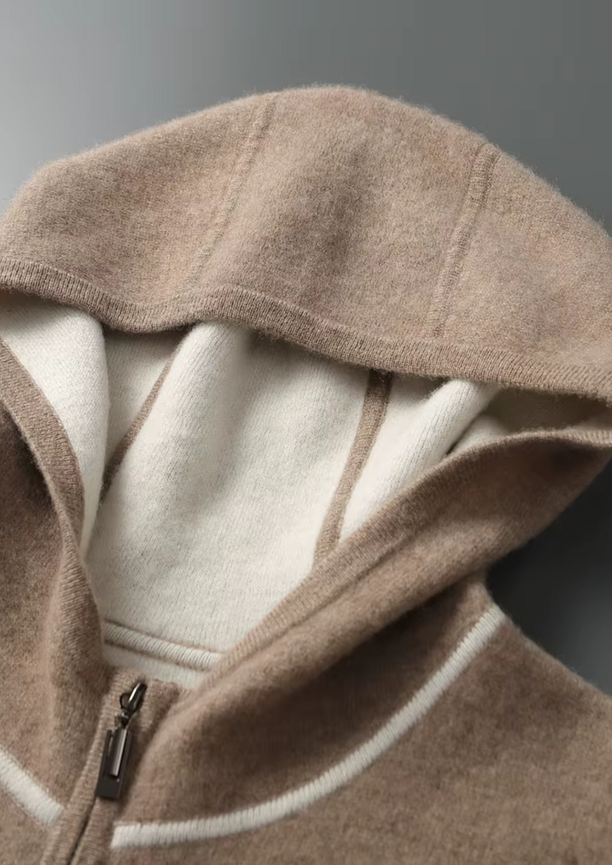 Premium Cashmere Beige Milano Leisure Set | Apuro