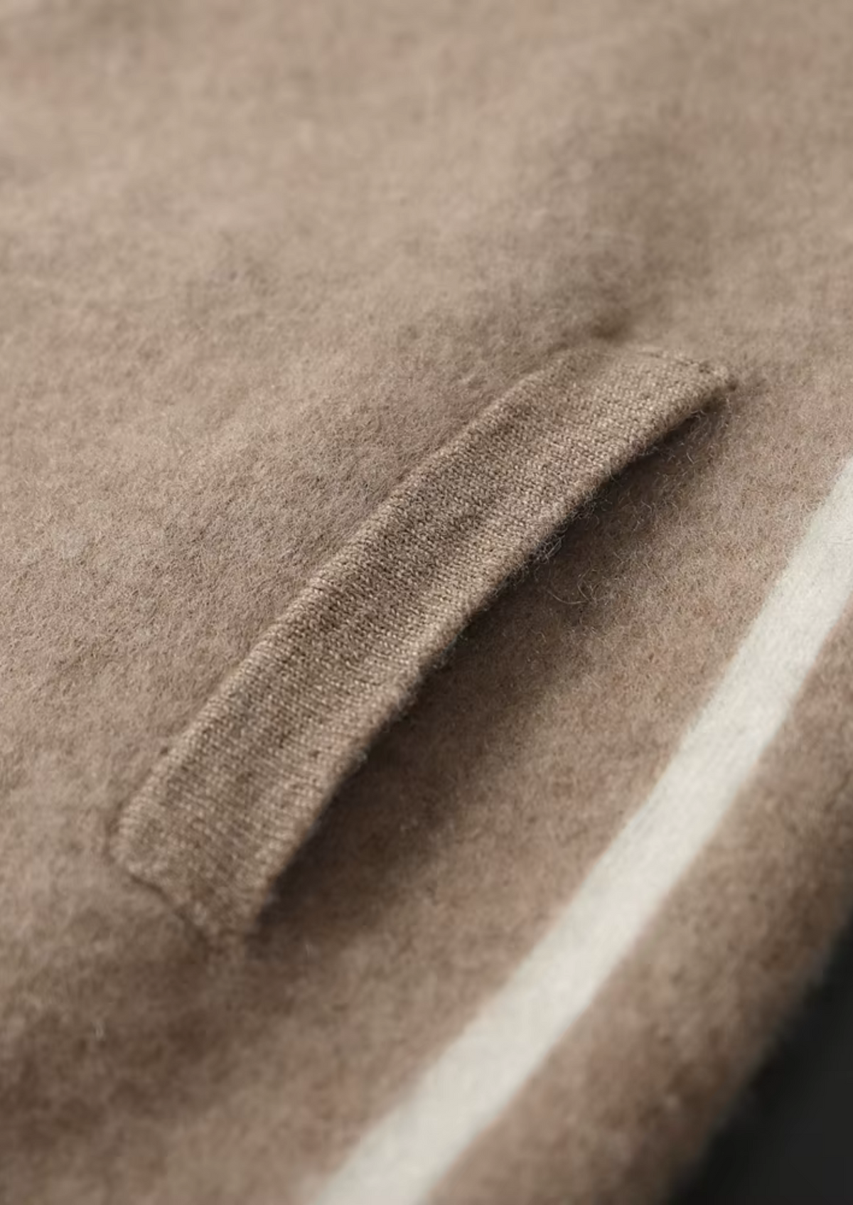 Premium Cashmere Beige Milano Leisure Set | Apuro