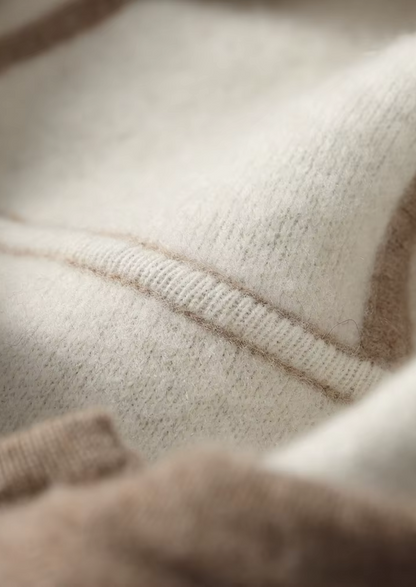 Premium Cashmere Beige Milano Leisure Set | Apuro