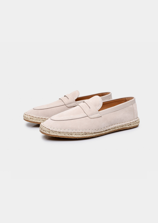 Penny Seaside Espadrilles - Off White | Apuro