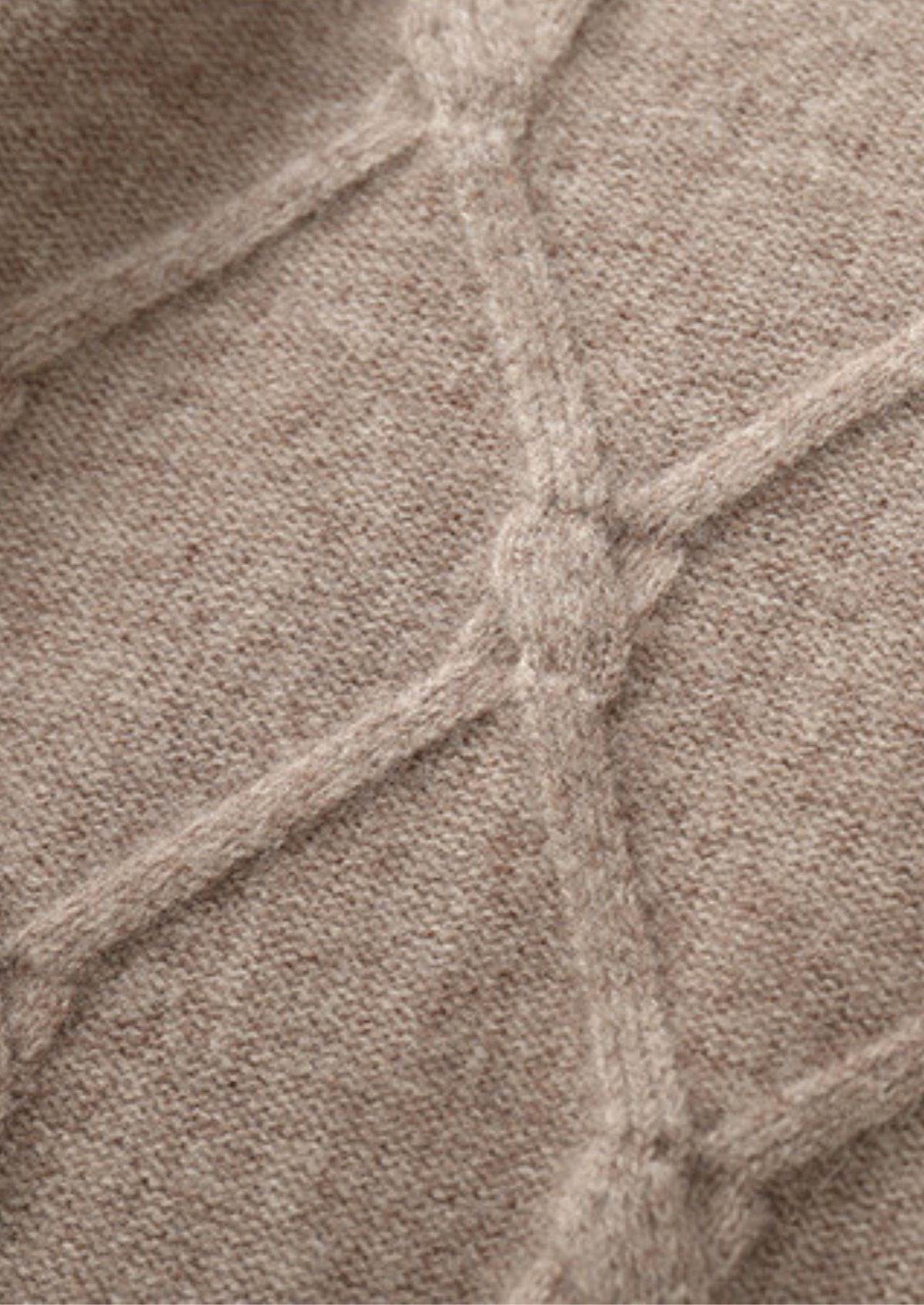 Pure Extra-Fine Merino Wool Cable Crewneck | Apuro