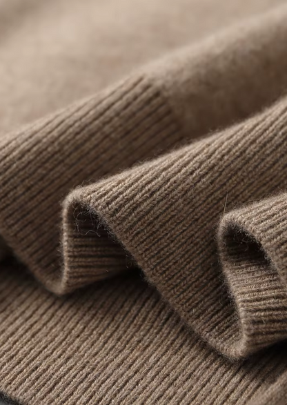 Premium Cashmere Beige Milano Leisure Set | Apuro