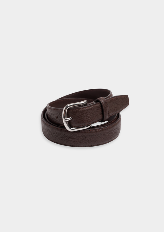 Brown Essential Leather Belt | Apuro