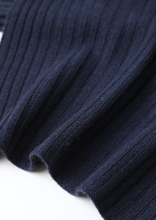 Pure Extra-Fine Merino Wool Wintertime Essentials - Navy Blue | Apuro