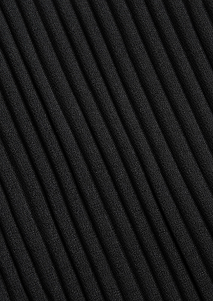 Black Pleated Summer Set | Apuro