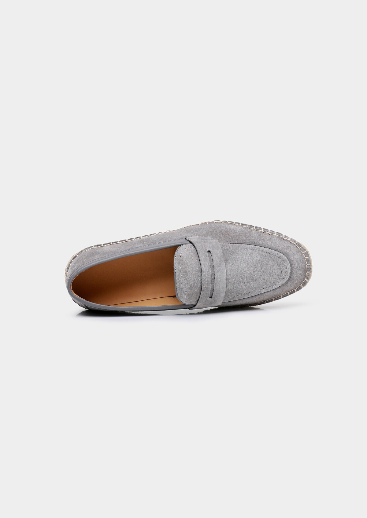 Penny Seaside Espadrilles - Light Gray | Apuro