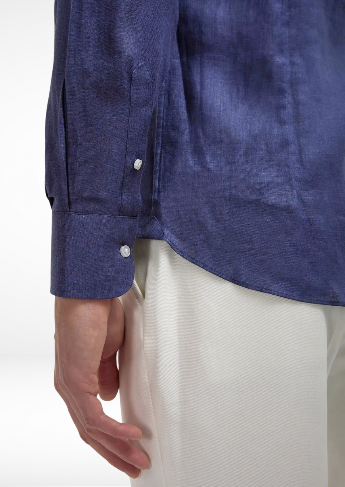 Portofino Coastal Shirt - Blue | Apuro