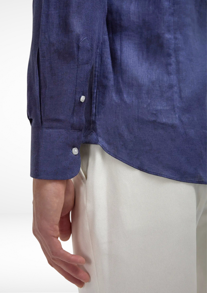 Portofino Coastal Shirt - Blue | Apuro