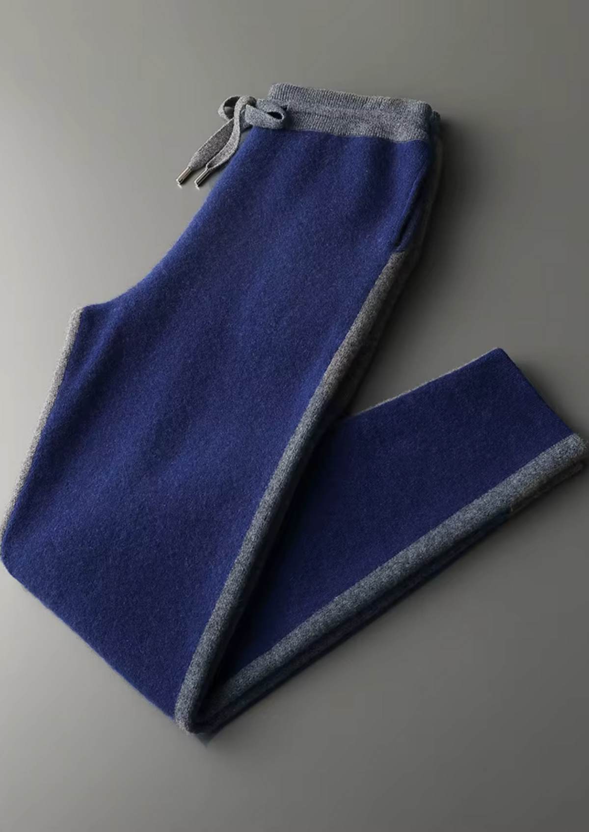 Premium Cashmere Navy Blue Torino Leisure Set | Apuro