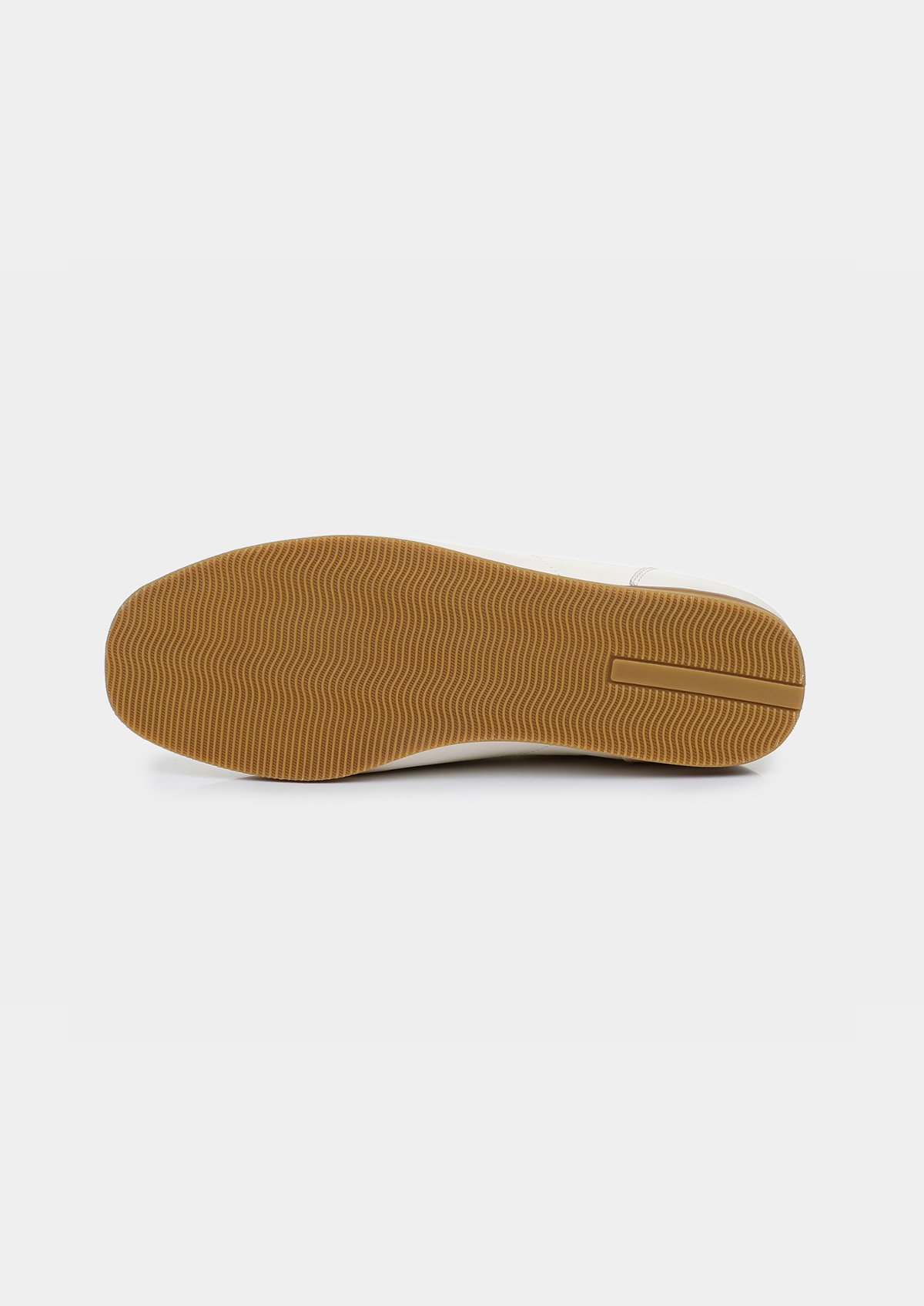 White Retro Hybrid Suede Leather Runner | Apuro