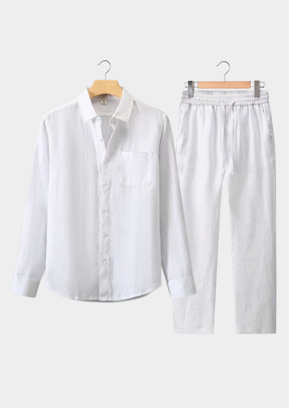 Dolcevita Longsleeve Summer Set - All White | Apuro