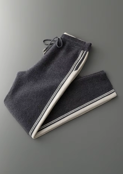 Pure Extra-Fine Merino Wool Dark Gray Damien Set | Apuro