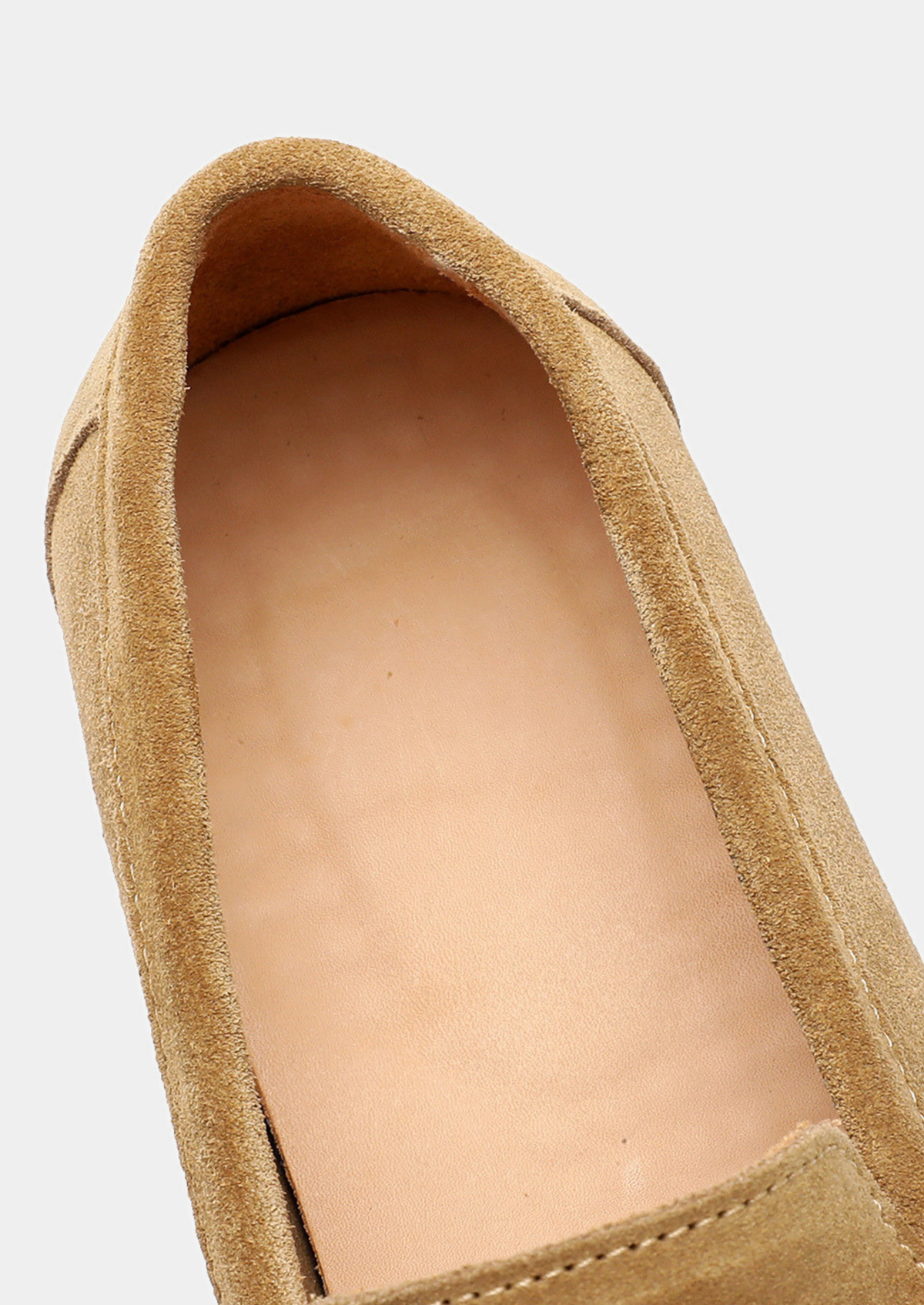 Caramel Classic Penny Suede Loafers | Apuro