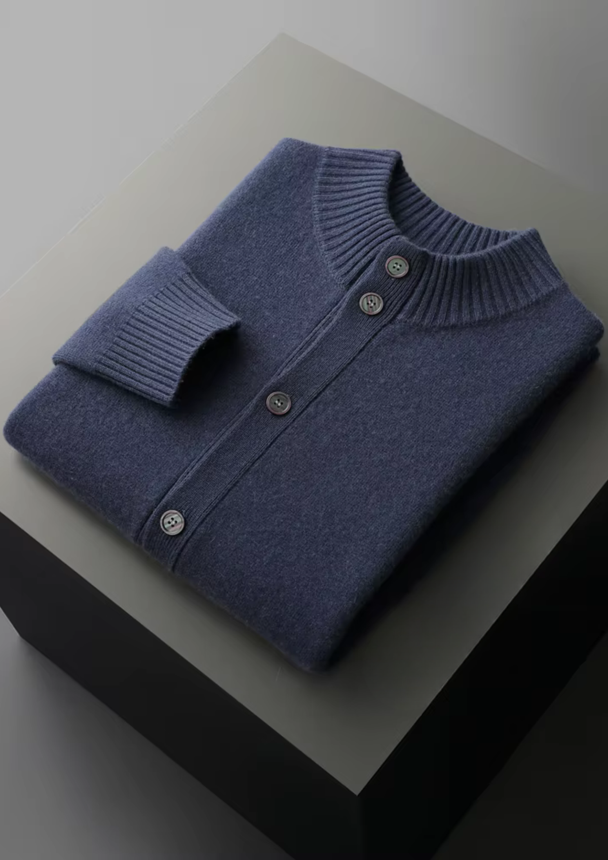 Premium Cashmere Button Cardigan | Apuro