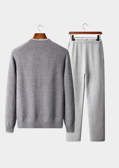 Pure Extra-Fine Merino Wool Two Tone Set | Apuro