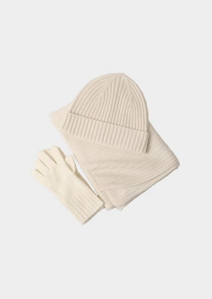 Pure Extra-Fine Merino Wool Wintertime Essentials - Ivory | Apuro