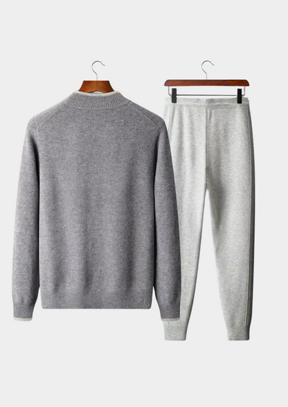 Pure Extra-Fine Merino Wool Two Tone Set | Apuro